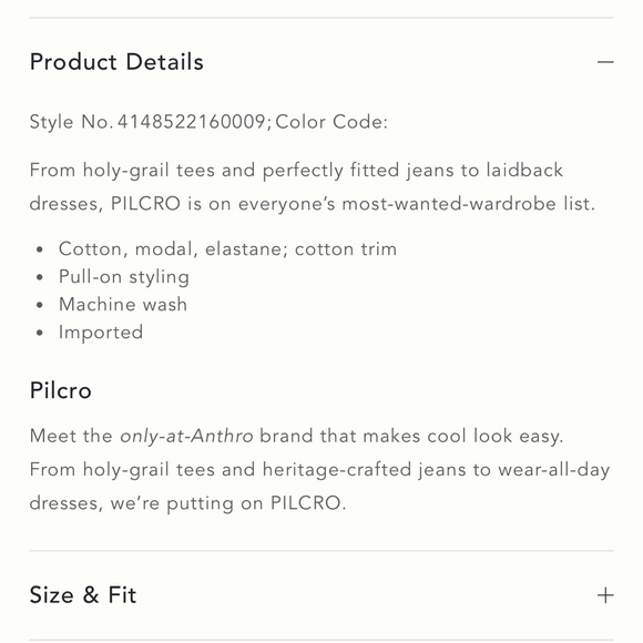 Anthropologie Pilcro Gray Collared Bodysuit - Picture 5 of 6